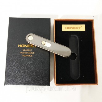 USB зажигалка в подарочной упаковке "Honest" 4825 Original (спираль накаливания). . фото 5