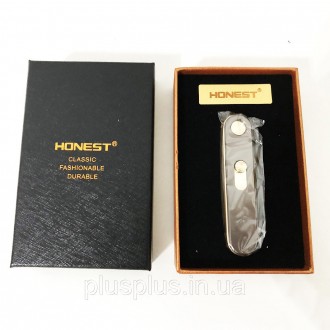 USB зажигалка в подарочной упаковке "Honest" 4825 Original (спираль накаливания). . фото 4