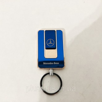 Электронная спиральная USB-зажигалка-брелок Lighter 811 с логотипом Mercedes – э. . фото 6