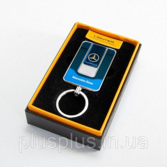 Электронная спиральная USB-зажигалка-брелок Lighter 811 с логотипом Mercedes – э. . фото 9