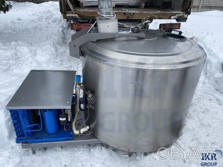 Танк охолоджувач молока, води, соку 500 літрів Alfa Laval, De Laval, Muller б.у . . фото 1