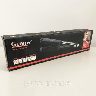 Утюжок выпрямитель для волос Gemei GM2808W - это компактный инструмент, с помощь. . фото 4