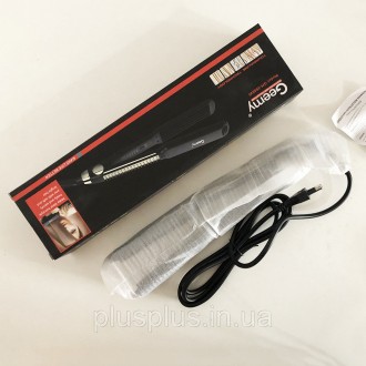Утюжок выпрямитель для волос Gemei GM2808W - это компактный инструмент, с помощь. . фото 5