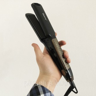 Утюжок выпрямитель для волос Gemei GM2808W - это компактный инструмент, с помощь. . фото 3