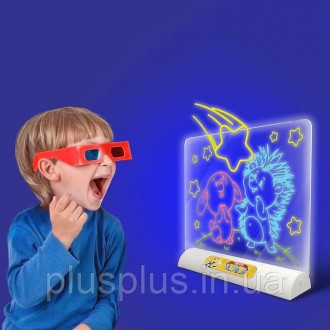 Доска-планшет 3Д доска для рисования 3D Magic Drawing Board. Днепр. фото 1 Доска-планшет 3Д доска для рисования 3D Magic Drawing Board. Днепр. фото 1