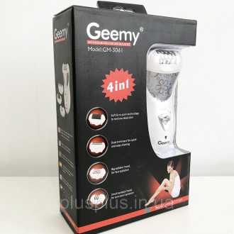 Теперь с помощью этого эпилятора Gemei GM-3061 4 в 1 Вы сможете в домашних услов. . фото 6