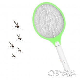 Электрическая мухобойка хорошее средство для борьбы с мухами. Совершенно безвред. . фото 1