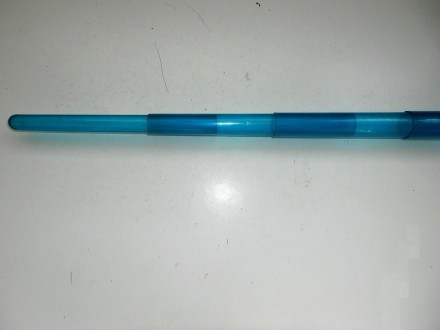 Большой пластиковый раскладной синий световой меч джедая Hasbro Star Wars   Длин. . фото 10