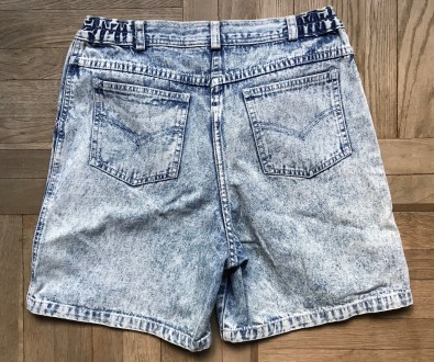 Шорты джинсовые молодежные Young Canda. Производство Германия. Цвет светло синий. . фото 3