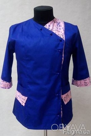 Женская поварская куртка "Ритм" для пошива данной модели используются турецкая т. . фото 1