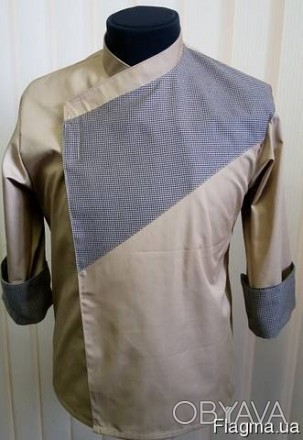 Куртка поварская Джош
 Куртка выполнена с центральной двубортной застежкой на ли. . фото 1