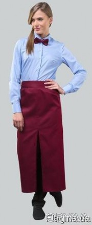 Форма для официанта 
Рубашка голубого цвета,с длинным рукавом, отложной воротник. . фото 1