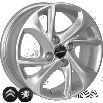 Диски литые R15 PCD4x108 на Citroen, Peugeot ZF TL4010 S ET23 DIA65.1 6.0j КиевО. . фото 1