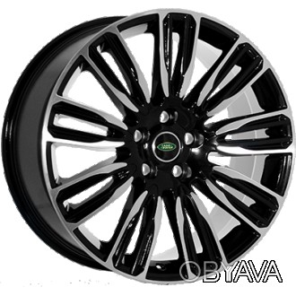 Диски литые R20 PCD5x108 на Ford, Land Rover, Volvo JH AO0233 BMF ET45 DIA63.4 8. . фото 1