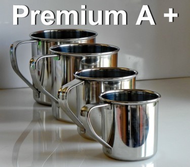 Кружка нержавеющая Премиум класса A-PLUS Premium
От обычных отличаются бОльшим . . фото 2