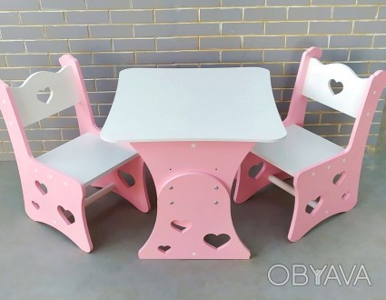стол и 1 стул, толщина материала 10 мм - 2495 грн
стол и 2 стула, толщина матер. . фото 1