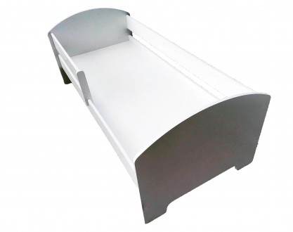 Кровать выполнена из материала МДФ толщиной 16 мм, самый экологичный материал!
. . фото 3