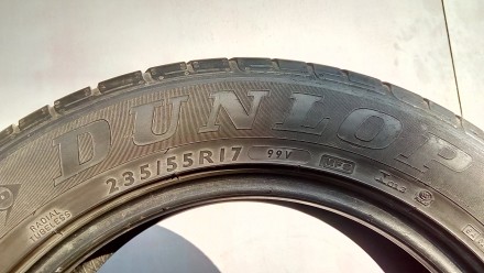 Летние шины 235/55 R17 Dunlop SP Sport 01, 4 шт. Протектор шин больше 4 и видно . . фото 5