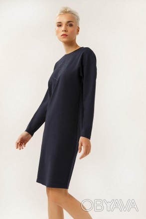 Платье миди с длинным рукавом от финского бренда Finn Flare отлично впишется в л. . фото 1