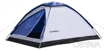 Двухместная палатка для туризма и путешествий Acamper DOMEPACK2 - 2500мм. Н2О - . . фото 1
