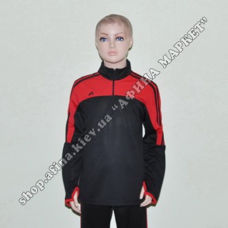 Детский футбольный тренировочный костюм тренировочный Black/Red в Киеве ⚽ Наличи. . фото 3