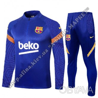 Купить футбольный костюм для мальчика FC Барселона 2021 Nike в Киеве. ☎Viber 050. . фото 1
