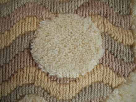 Заготовка шерстяная для изготовления декоративной диванной подушки орнамент "Сол. . фото 3