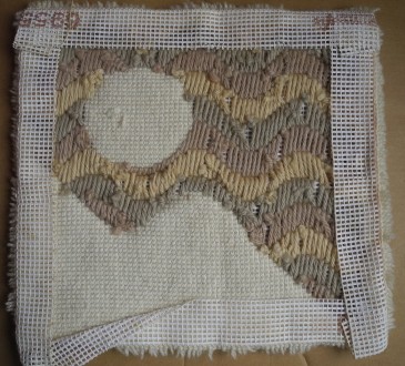 Заготовка шерстяная для изготовления декоративной диванной подушки орнамент "Сол. . фото 5