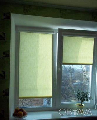 Рулонные шторы (тканевые ролеты) – это современное качественное и стильное. . фото 1
