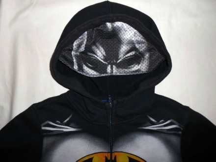 Черная детская толстовка с капюшоном Бетмен Batman
На рост: 110 см   Материал: . . фото 7