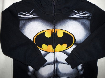 Черная детская толстовка с капюшоном Бетмен Batman
На рост: 110 см   Материал: . . фото 4