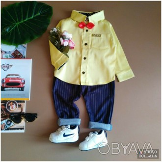 Нарядный и стильный костюм для мальчика "Стиляга"
Качество Люкс 
рубашка Коттон-. . фото 1