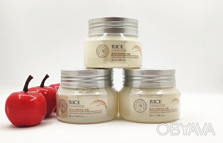 Увлажняющий крем для лица THE FACE SHOP Rice Ceramide Moisturizing Cream 
 Быстр. . фото 1