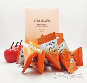 Ночная маска для лица витамины J:ON Vita Glow Brightening & Moisturizing Sleepin. . фото 1