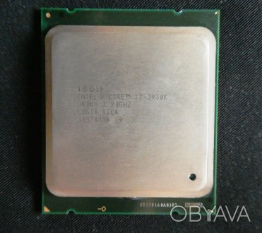 Продаётся процессор Intel Core i7 3930K. 6 ядер/12 потоков. Базовая частота 3,2 . . фото 1