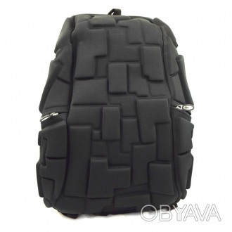 Рюкзак большой Square черныйОригинальная, удобная и практичная модель современно. . фото 1