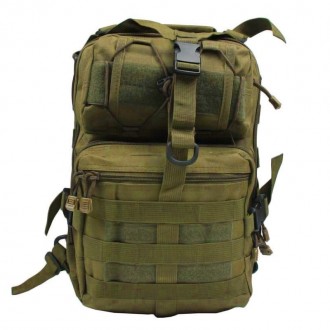 Описание Сумки-рюкзака тактической военной A92 800D, койотСумка-рюкзак тактическ. . фото 2