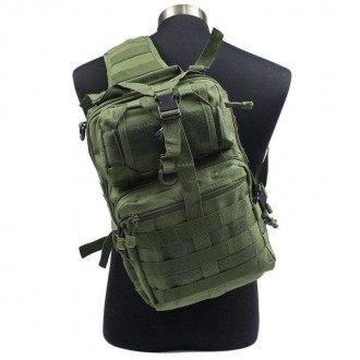 Описание Сумки-рюкзака тактической военной A92 800D, оливаСумка-рюкзак тактическ. . фото 5