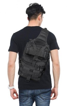 Описание Сумки-рюкзака тактической военной A92 800D, оливаСумка-рюкзак тактическ. . фото 3