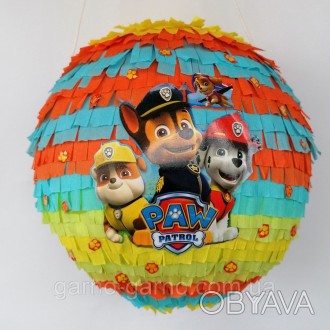 Пиньята щенячий патруль paw patrol піната бумажная для праздника Щенячий патруль. . фото 1