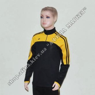 Купить тренировочный костюм для футбола тренировочный Black/Yellow детский в Кие. . фото 6