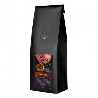 Свежеобжаренный кофе в зернах Space Coffee Ethiopia 100% арабика 250 грамм. Запорожье. фото 1 Свежеобжаренный кофе в зернах Space Coffee Ethiopia 100% арабика 250 грамм. Запорожье. фото 1
