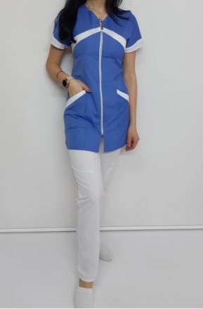 Женский медицинский костюм Корра 

Ткань: рубашечная,  плотность 133 г/кв.м..
. . фото 7