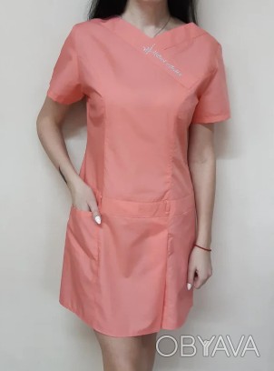 Платье женское медицинское Медикал 

Ткань: рубашка, плотность 133 г/м.кв. . фото 1