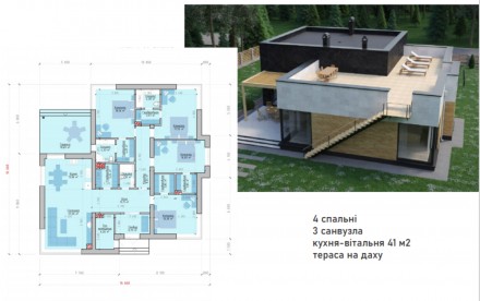 Пропонується новий будинок у котеджному містечку закритого типу, основна концепц. . фото 8