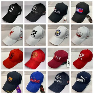 Спортивные, стильные и конечно модные кепки и бейсболки на все вкусы и стили. хл. . фото 3