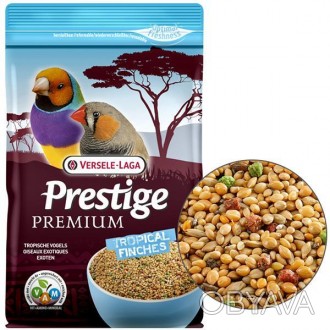 Versele-Laga Prestige Premium Tropical Finches – полнорационный корм, многокомпо. . фото 1