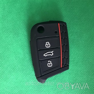Чехол выкидного авто ключа для VOLKSWAGEN Jetta, Golf GTI 3 - кнопки
Приятный на. . фото 1