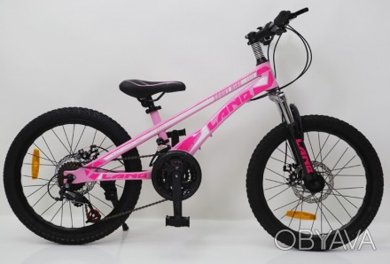  
Детский велосипед Lanq 20’’ - прекрасный вариант для легких покатушках по пере. . фото 1