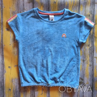 Махровая футболка для мальчика от торговой марки "C&A" (Германия), подойдет на р. . фото 1